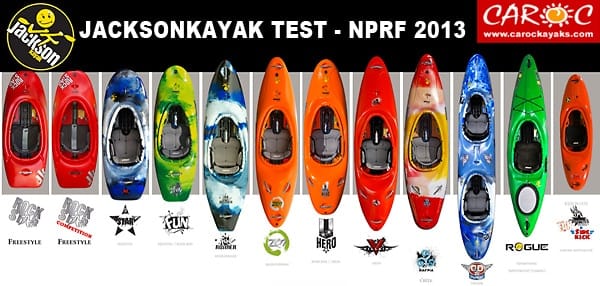 Kayaks de Test Jackson