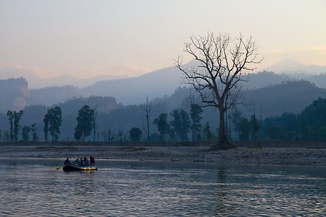 Finalizando el río