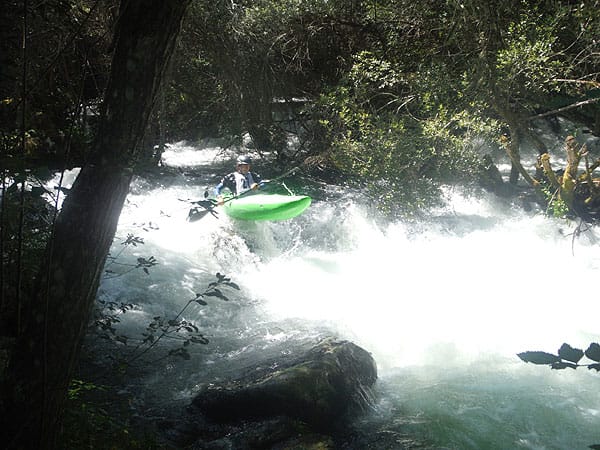 Kayak en el Piqueras