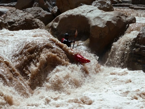 Kayak in Morocco