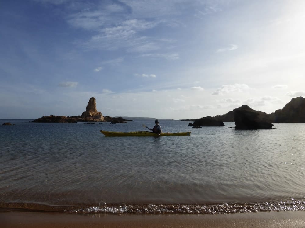 menorca en kayak