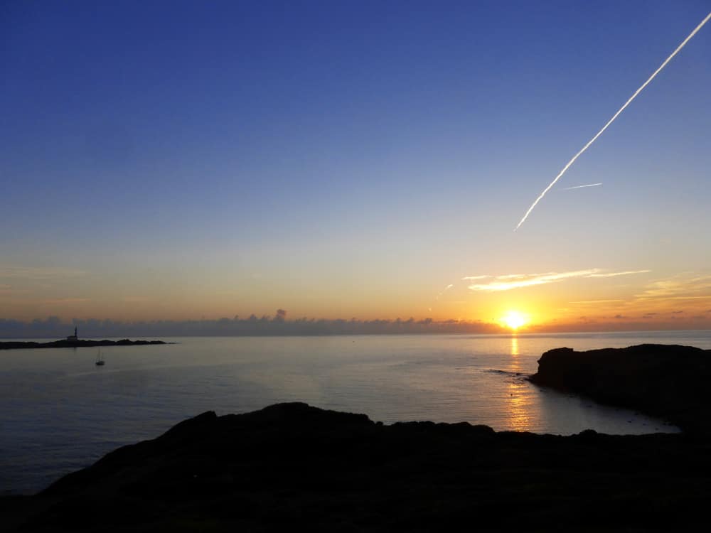 Atardecer en Menorca