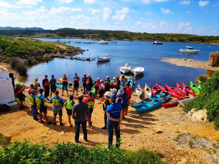 Jornadas Menorca en Kayak