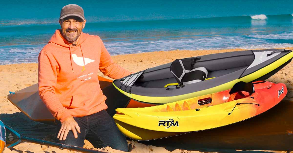 Kayak rígido o hinchable